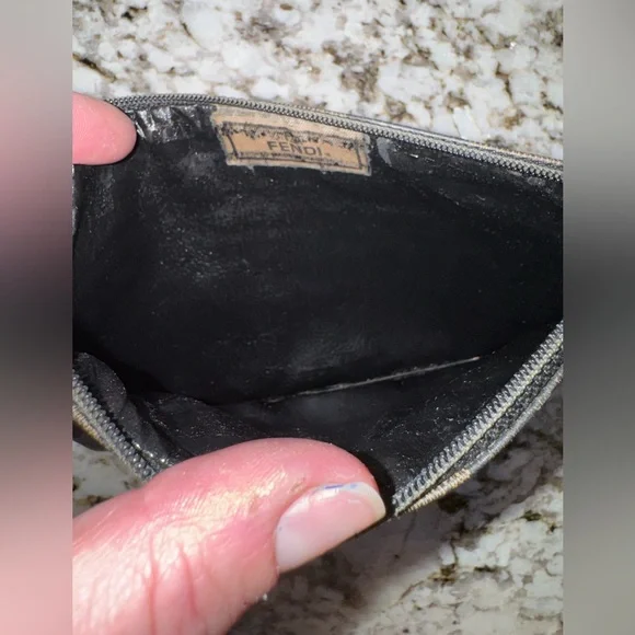 Fendi Pequin Bag Clutch Pouch - Picture 6 of 12